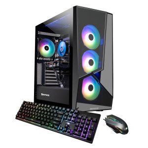 iBUYPOWER Slate MR216i GeForce RTX 3060 GPU i7-11700F CPU 16GB RAM 480GB SSD Gaming Computer